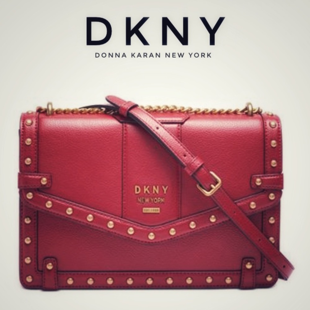 DKNY Whitney Studded Shoulder Bag